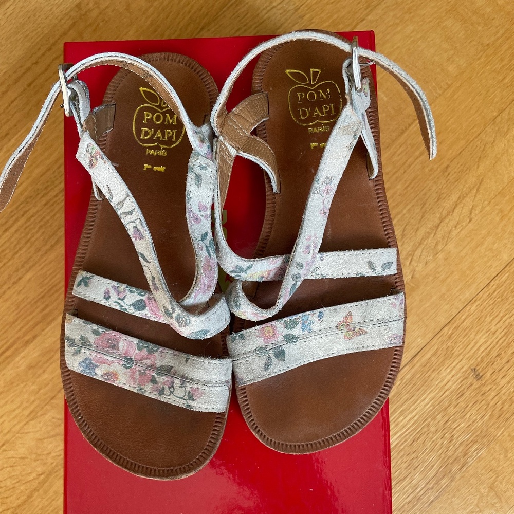 Pom D'Api Plagette Lagon Sandals, size EU 31/US 1